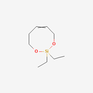 2,2-Diethyl-2,4,5,8-tetrahydro-1,3,2-dioxasilocine