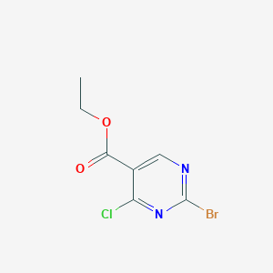 Ethyl 2-bromo-4-chloropyrimidine-5-carboxylate