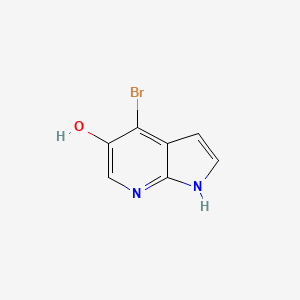 4-bromo-1H-pyrrolo[2,3-b]pyridin-5-ol