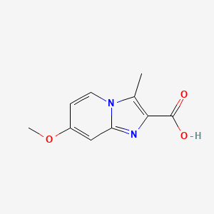 7-Methoxy-3-methylimidazo[1,2-a]pyridine-2-carboxylic acid