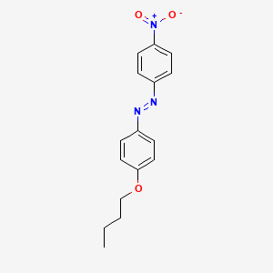 (E)-1-(4-Butoxyphenyl)-2-(4-nitrophenyl)diazene