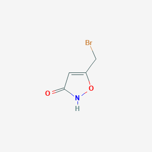 5-(Bromomethyl)isoxazol-3(2H)-one