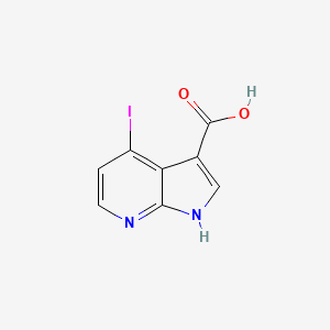 4-iodo-1H-pyrrolo[2,3-b]pyridine-3-carboxylic acid