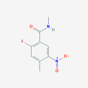 2-Fluoro-N,4-dimethyl-5-nitrobenzamide