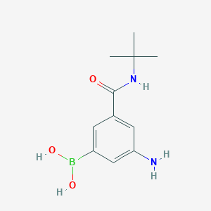 3-Amino-5-(T-butylaminocarbonyl)phenylboronic acid