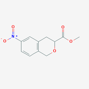 Methyl 6-nitroisochromane-3-carboxylate