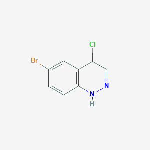 6-Bromo-4-chloro-1,4-dihydrocinnoline