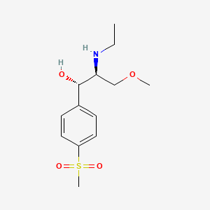 (1S,2S)-2-(ethylamino)-1-(4-methanesulfonylphenyl)-3-methoxypropan-1-ol