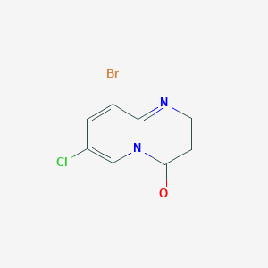 9-bromo-7-chloro-4H-pyrido[1,2-a]pyrimidin-4-one