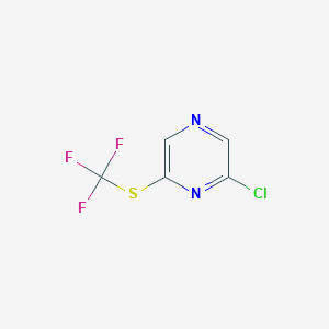 2-Chloro-6-trifluoromethylsulfanylpyrazine