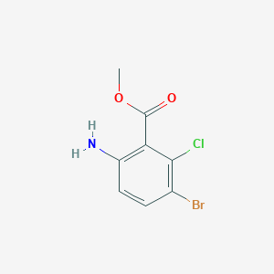 Methyl 6-amino-3-bromo-2-chlorobenzoate