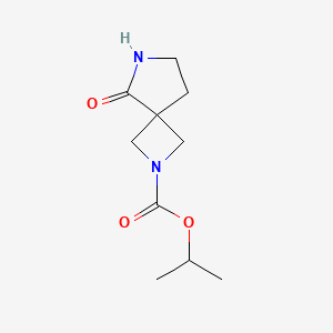 Isopropyl 5-oxo-2,6-diazaspiro[3.4]octane-2-carboxylate