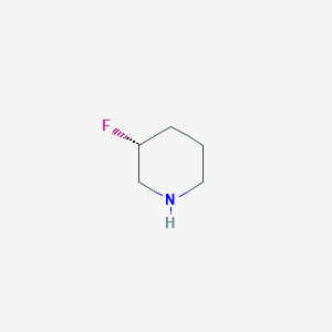 molecular formula C5H10FN B11759104 (R)-3-fluoropiperidine 