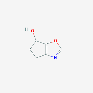 5,6-Dihydro-4H-cyclopenta[d]oxazol-6-ol