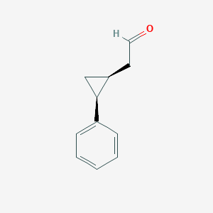 2-[(1S,2S)-2-phenylcyclopropyl]acetaldehyde