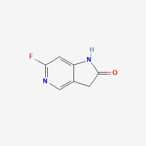 6-Fluoro-1,3-dihydropyrrolo[3,2-c]pyridin-2-one