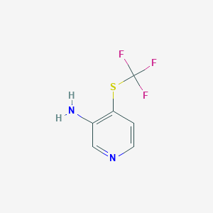 4-(Trifluoromethylthio)pyridin-3-amine