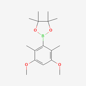 2-(3,5-Dimethoxy-2,6-dimethylphenyl)-4,4,5,5-tetramethyl-1,3,2-dioxaborolane