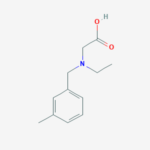 [Ethyl-(3-methyl-benzyl)-amino]-acetic acid