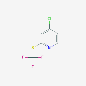 4-Chloro-2-(trifluoromethylthio)pyridine