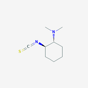 (1R,2R)-2-isothiocyanato-N,N-dimethylcyclohexan-1-amine