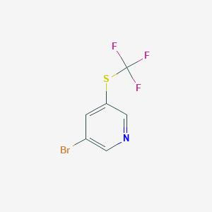 3-Bromo-5-trifluoromethylsulfanyl-pyridine