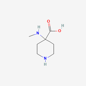 4-(Methylamino)piperidine-4-carboxylic acid