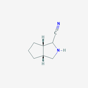 (3aR,6aS)-octahydrocyclopenta[c]pyrrole-1-carbonitrile