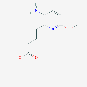 tert-Butyl 4-(3-amino-6-methoxypyridin-2-yl)butanoate