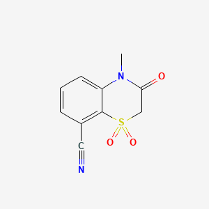 4-methyl-1,1,3-trioxo-3,4-dihydro-2H-1