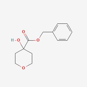 Benzyl 4-hydroxyoxane-4-carboxylate