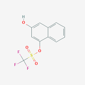 3-Hydroxynaphthalen-1-yl trifluoromethanesulfonate