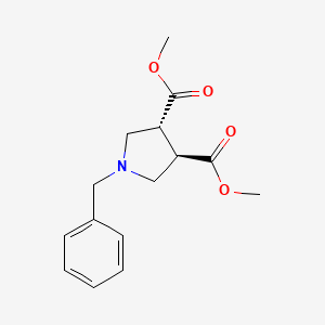 trans-Dimethyl 1-benzylpyrrolidine-3,4-dicarboxylate