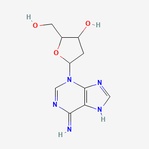 molecular formula C2H3BrHg B1175959 3-(2-Deoxypentofuranosyl)-3h-purin-6-amine CAS No. 19046-81-2