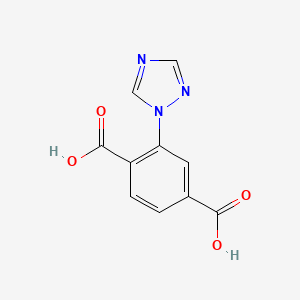 2-(1H-1,2,4-triazol-1-yl)benzene-1,4-dicarboxylic acid