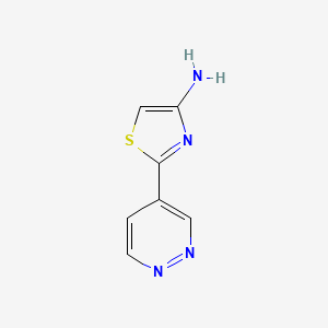 2-(Pyridazin-4-yl)-1,3-thiazol-4-amine