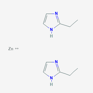 Monozinc(II) bis(2-ethyl-1H-imidazole)