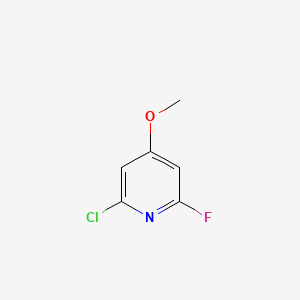 2-Chloro-6-fluoro-4-methoxypyridine