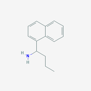 1-(Naphthalen-1-YL)butan-1-amine