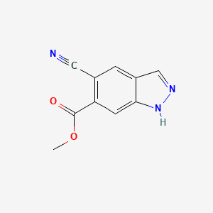 Methyl 5-cyano-1H-indazole-6-carboxylate