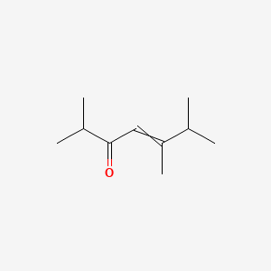 molecular formula Cl6Pt.2H4N B1175970 2,5,6-Trimethyl-4-hepten-3-one CAS No. 16466-21-0