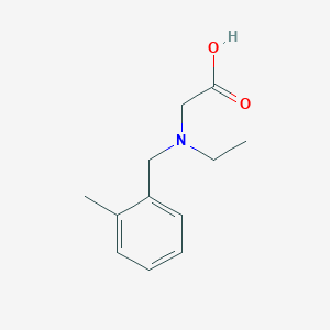 molecular formula C12H17NO2 B11759705 [Ethyl-(2-methyl-benzyl)-amino]-acetic acid 