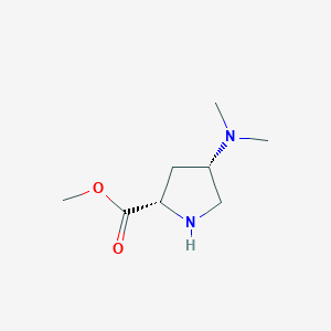 Methyl (4S)-4-(dimethylamino)-L-prolinate