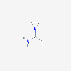 1-(Aziridin-1-YL)propan-1-amine