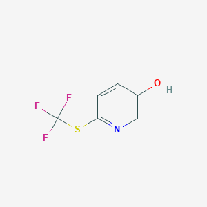 6-(Trifluoromethylthio)pyridin-3-ol