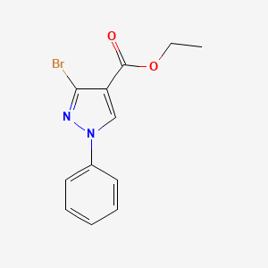 ethyl 3-bromo-1-phenyl-1H-pyrazole-4-carboxylate