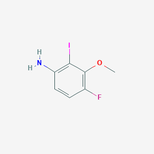 4-Fluoro-2-iodo-3-methoxyaniline