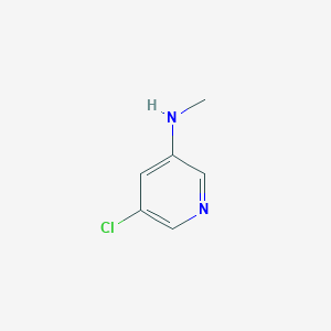 molecular formula C6H7ClN2 B11759887 5-chloro-N-methylpyridin-3-amine CAS No. 1158838-28-8