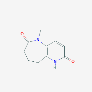 5-Methyl-8,9-dihydro-1H-pyrido[3,2-b]azepine-2,6(5H,7H)-dione