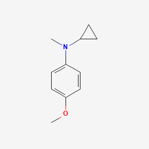 N-cyclopropyl-4-methoxy-N-methylaniline